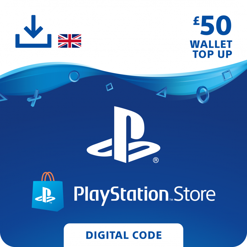 PlayStation Store £50.00 The Topup Store