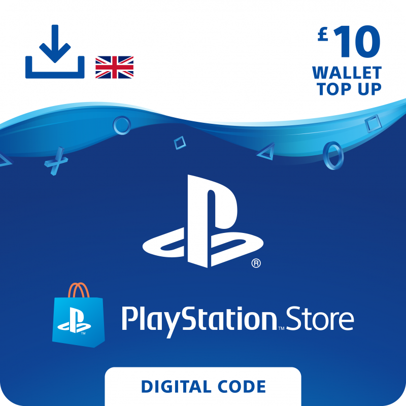 grådig Cyberplads sadel PlayStation Store Card £10.00 | The Topup Store