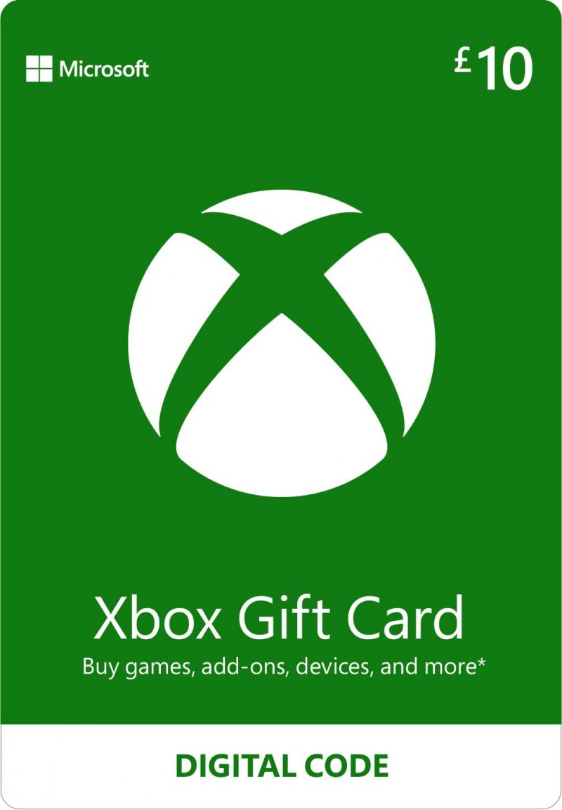 Xbox Gift Card £10.00