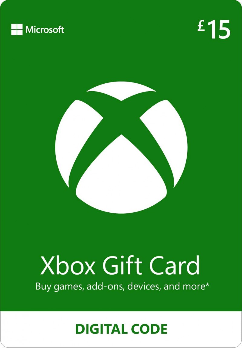 Xbox Gift Card £15.00