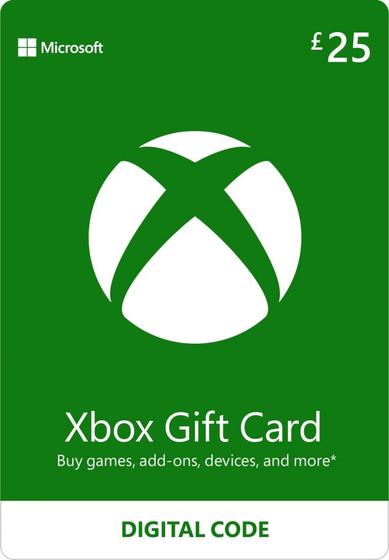 Xbox Gift Card £25.00